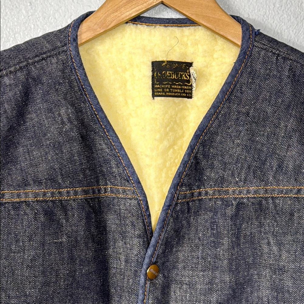 Vintage Sears Western Wear Vest‎